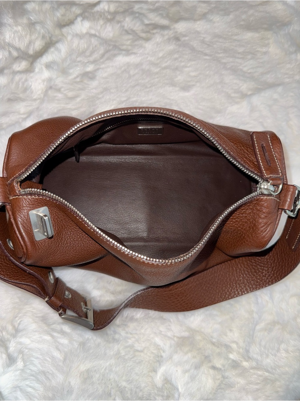 Prada Vitello Daino Box Shoulder Bag - Picture 10 of 15